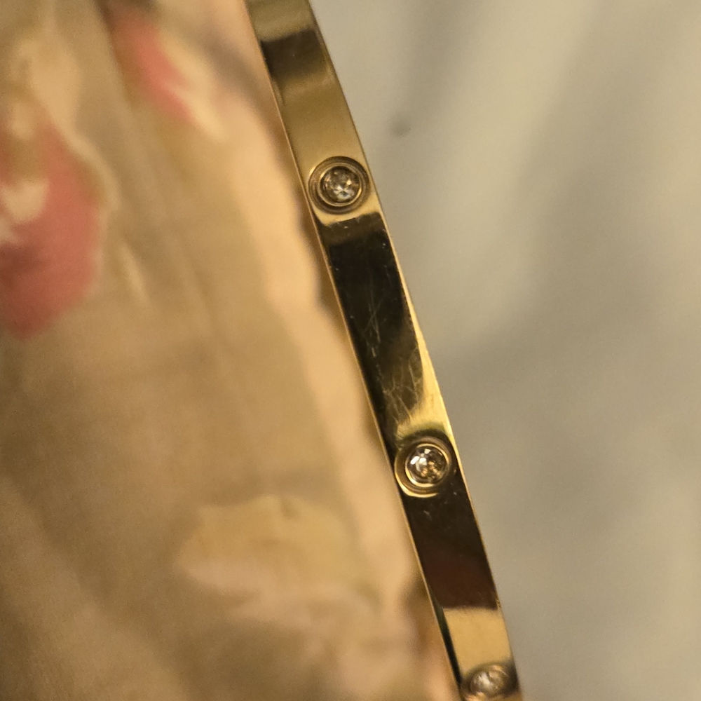 Gold Bangle - image 5